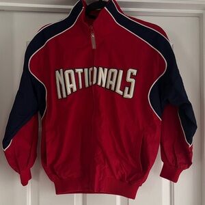 Majestic MLB Nationals Youth Medium Jacket